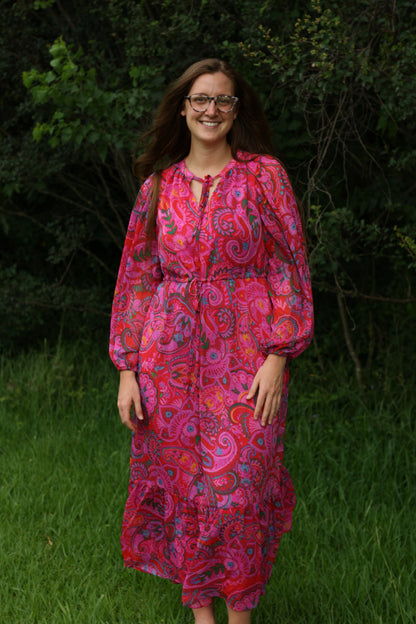 Anais Floral Maxi Dress