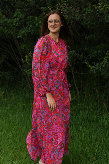 Anais Floral Maxi Dress