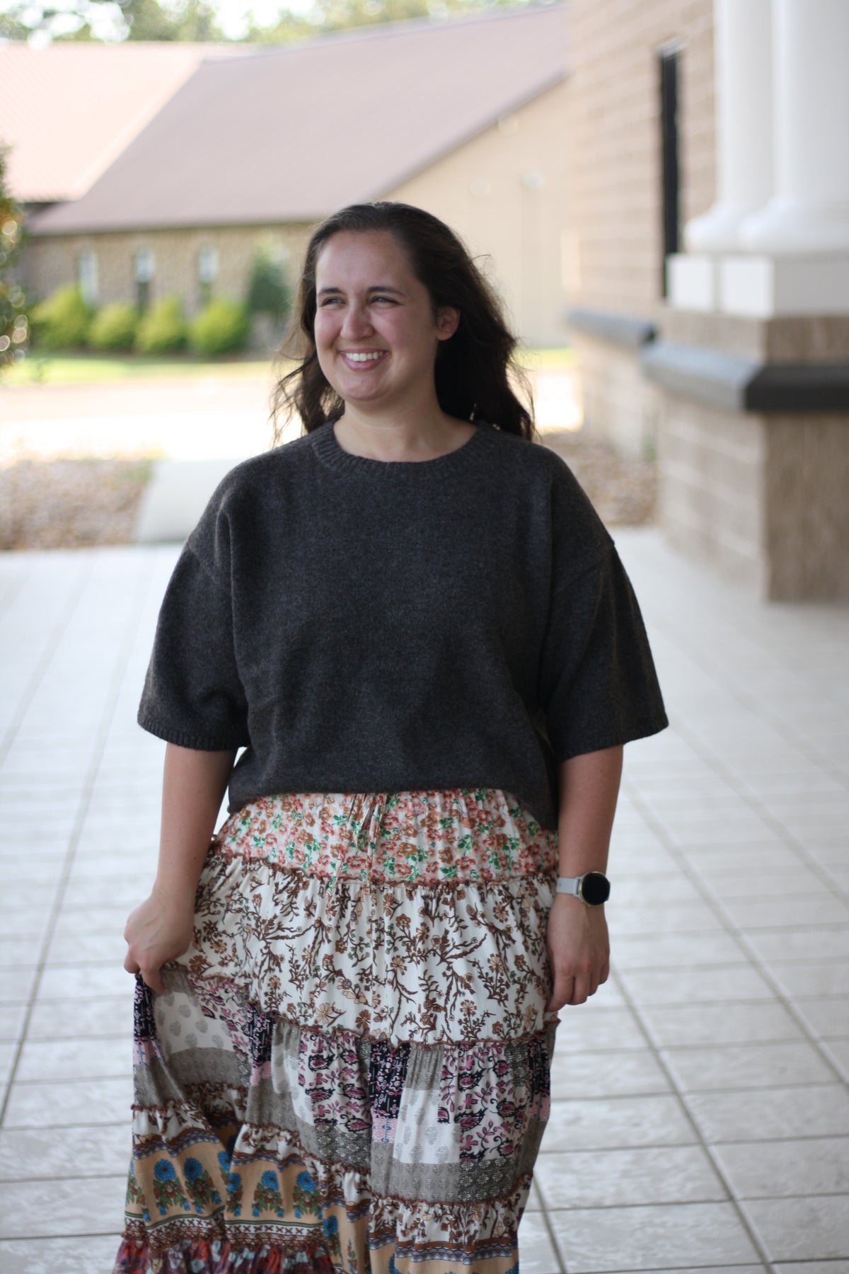 Boxy Drop Shoulder Sweater