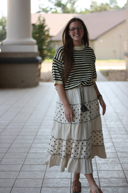 Bumblebee Short Sleeve Sweater
