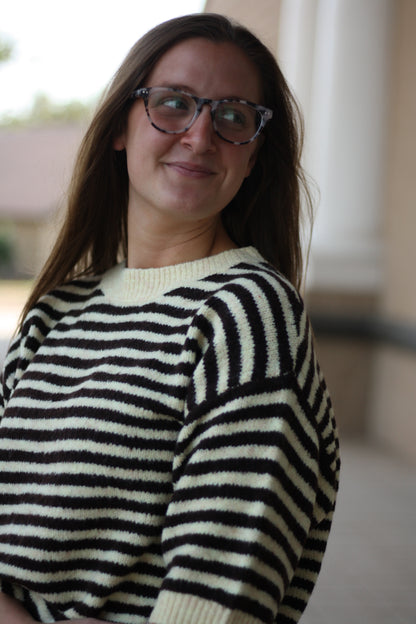 Bumblebee Short Sleeve Sweater