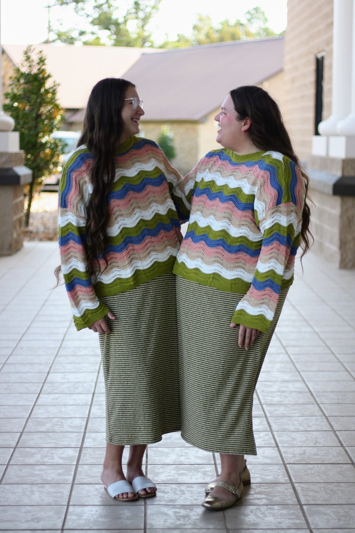 Color Block Sweater