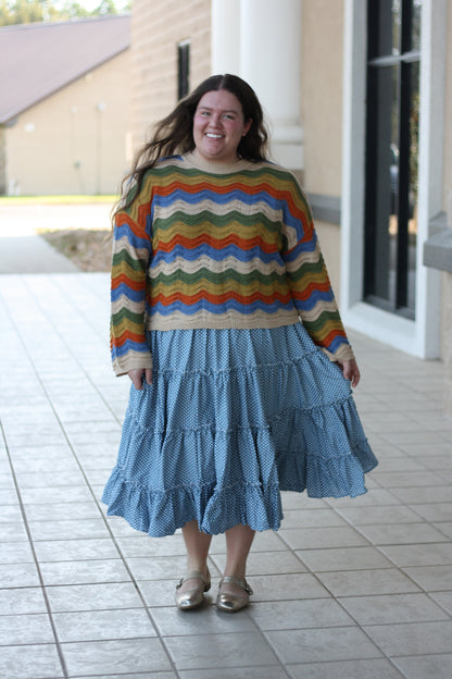 Color Block Sweater