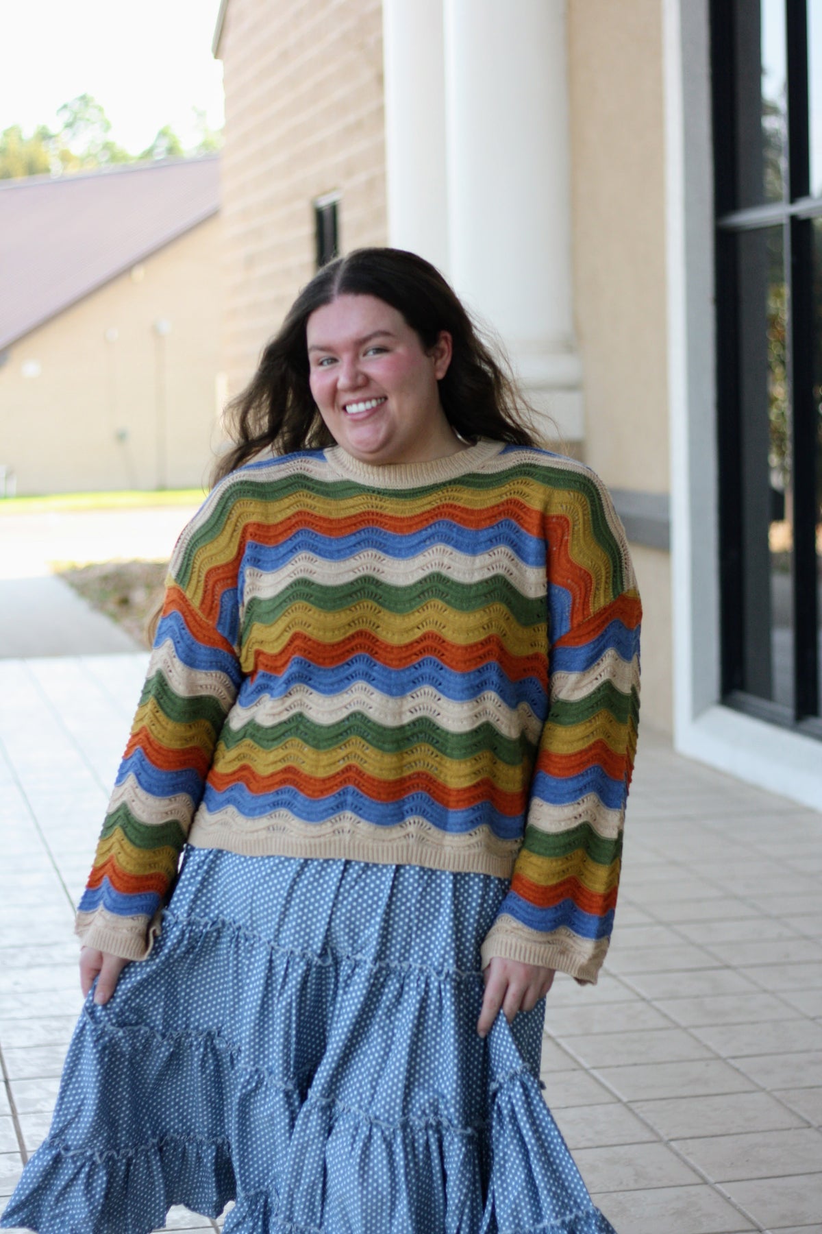 Color Block Sweater