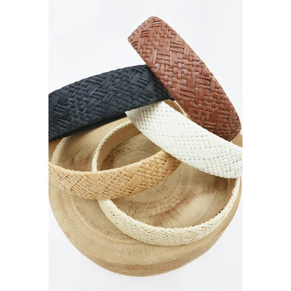 Woven Straw Headband