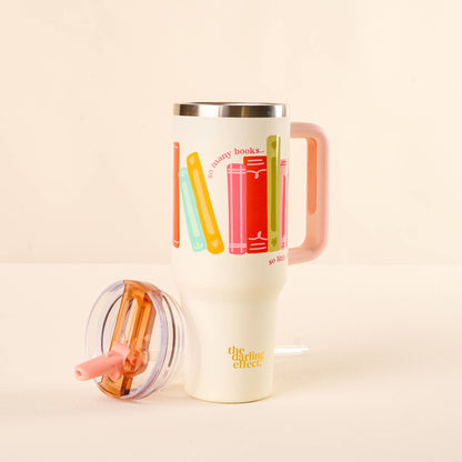 40 oz Tumbler-So Many Books