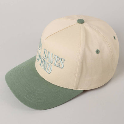 "JESUS SAVES I SPEND" Trucker Hat